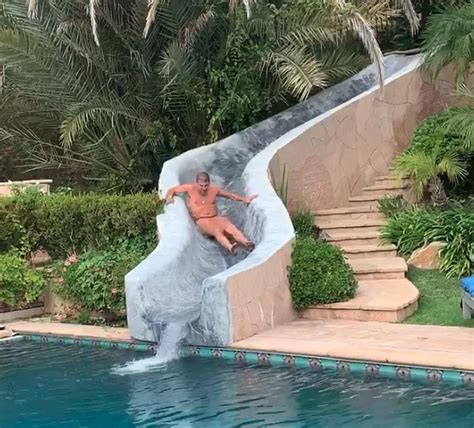 hunter biden nude waterslide|Hunter Biden goes down slide naked during pool party with woman